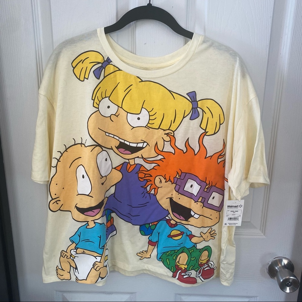 Cropped Rugrats Tee Shirt